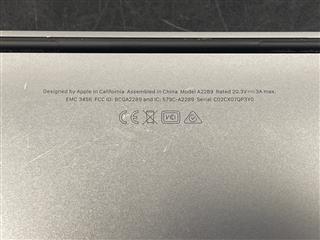 APPLE MACBOOK PRO A2289 **AS IS PLEASE READ**